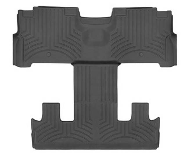 3D килимки для Ford Expedition 2018- чорні 2+3 ряд Bench Seating WeatherTech HP 4412955IM 242468 фото