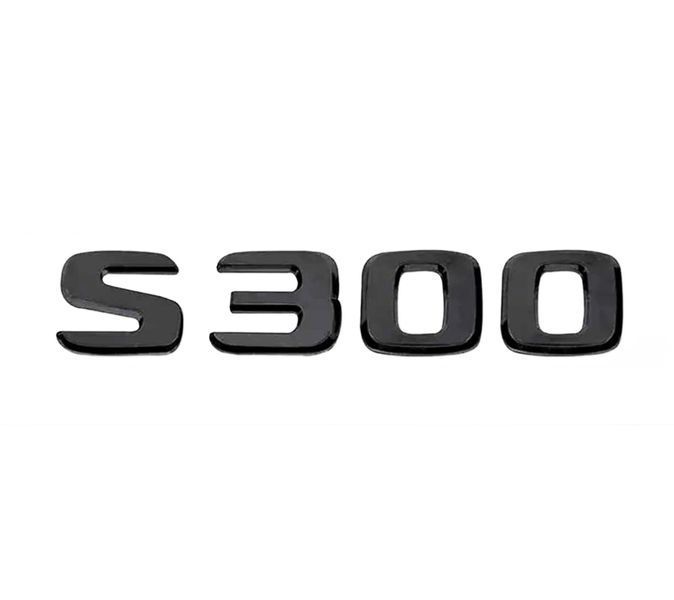 Автологотип шильдик эмблема надпись Mercedes S300 black 416265 фото Автологотип шильдик эмблема надпись Mercedes S300 black 416265 фото
