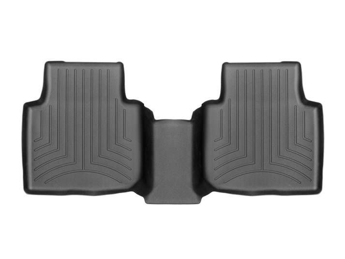 3D килимки для Volkswagen Tiguan 2017- Allspace, Seat Tarraco 2018- чорні задні WeatherTech 449893 98368 фото