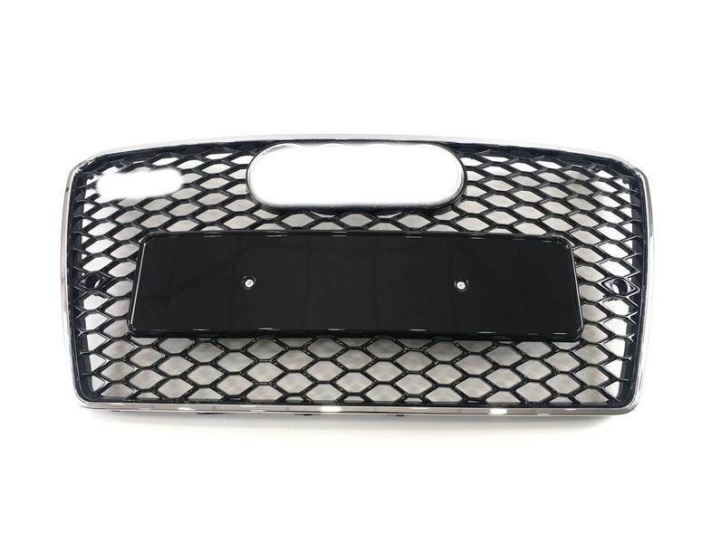 Решетка радиатора на Audi A7 2010-2014 в стиле RS7 Chrome Black 427325 фото Решетка радиатора на Audi A7 2010-2014 в стиле RS7 Chrome Black 427325 фото