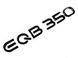 Автологотип емблема напис Mercedes EQB350 чорний глянець 430919 фото 2