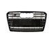 Решетка радиатора на Audi A7 2010-2014 в стиле S7 Black 427404 фото 3