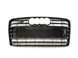 Решетка радиатора на Audi A7 2010-2014 в стиле S7 Black 427404 фото 1