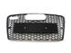 Решетка радиатора на Audi A7 2010-2014 в стиле RS7 Chrome Black 427325 фото 1