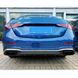 Накладки на вихлоп для Mercedes-Benz C-class W206 2021- AMG Line Черный глянец 522512 фото 9