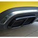 Накладки на вихлоп для Mercedes-Benz C-class W206 2021- AMG Line Черный глянец 522512 фото 4