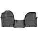 3D килимки для Ford F-150 2015- extended & double cab чорні передні WeatherTech 447931 98179 фото 1