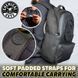 Рюкзак Chemical Guys Legacy Stealth Multipurpose Backpack for Travel, Work, School, and Detailing with Laptop Sleeve 408601 фото 7