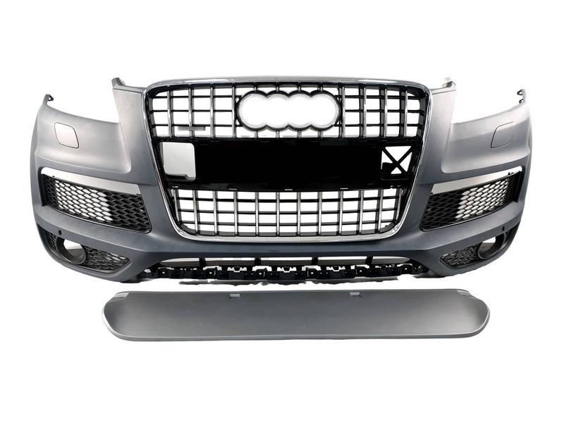 Передний бампер на Audi Q7 2005-2015 в стиле SQ7 429831 фото Передний бампер на Audi Q7 2005-2015 в стиле SQ7 429831 фото