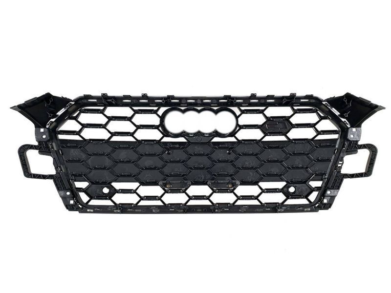 Решетка радиатора на Audi A5 2020- в стиле S5 Black Gloss Matte 427383 фото
