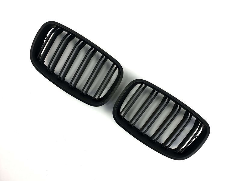 Ноздри Черный мат (Двойные M-Look) на BMW X5 E70 2010-2013 429072 фото