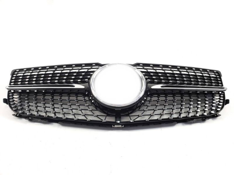 Решетка радиатора на Mercedes GLK-class X204 2012-2015 Black Diamond 429998 фото