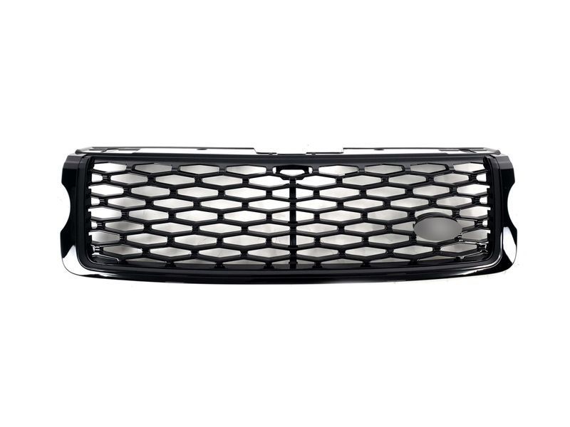 Решітка радіатора на Land Rover Range Rover 2013-2017 Black соти 427764 фото Решітка радіатора на Land Rover Range Rover 2013-2017 Black соти 427764 фото