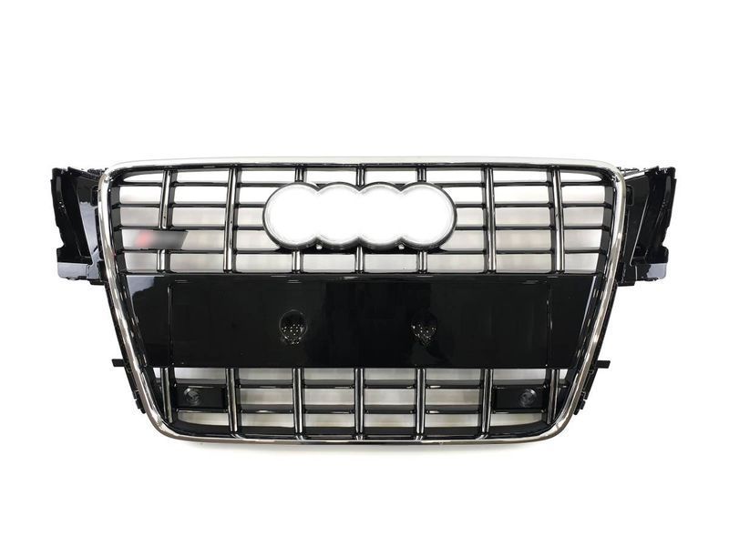 Решетка радиатора на Audi A5 2007-2011 в стиле S5 Chrome Black 427380 фото