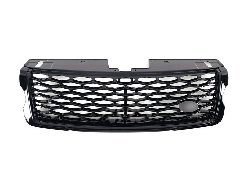 Решітка радіатора на Land Rover Range Rover 2013-2017 Black соти 427764 фото Решітка радіатора на Land Rover Range Rover 2013-2017 Black соти 427764 фото
