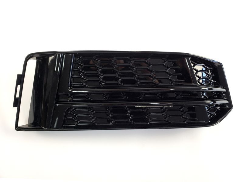 Решетки в бампер Full Black (S4) S-Line на AUDI A4 B9 2015-2019 года 430034 фото