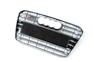 Решітка радіатора на Audi A5 2011-2016 стиль S5 Chrome Black 427381 фото