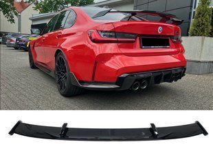 Спойлер на BMW M3 G80 2021- чорний глянець 522287 фото