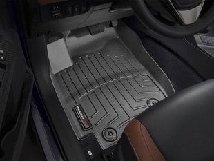 3D килимки для Toyota RAV4 2013-2018 чорні передні WeatherTech 445101 46893 фото