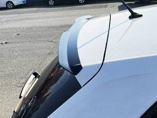 Спойлер на Volkswagen Polo 2019- чорний глянець 354937 фото