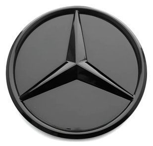 Емблема в решітку радіатора Mercedes G-Class W464 Black чорний глянець 521969 фото