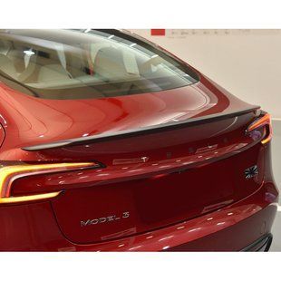 Спойлер на Tesla Model 3 2023- чорний мат 424019 фото