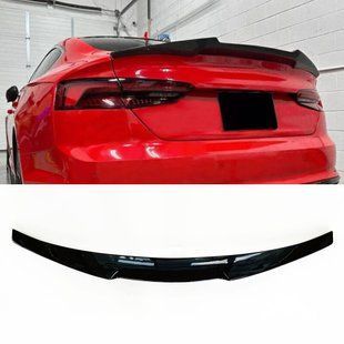 Спойлер на Audi A5 2017-2024 M4 style чорний глянець 431151 фото