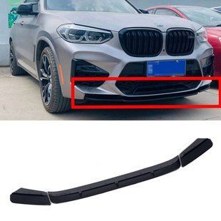 Сплітер переднього бамперу на BMW X3 G01 2018-2022 Rock Style 428421 фото