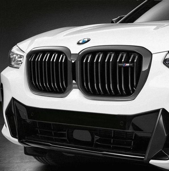 Рамка решітки радіатора для BMW X3 G01, X4 G02 2017- M Performance карбон оригінал 51719628252 424887 фото Рамка решітки радіатора для BMW X3 G01, X4 G02 2017- M Performance карбон оригінал 51719628252 424887 фото