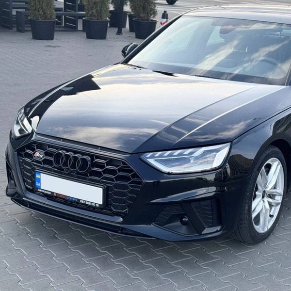 Решітка радіатора на Audi A4 B9 2019- стиль S4 Full Black Gloss 429953 фото