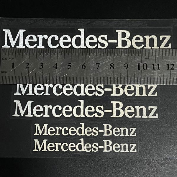 Наклейки на суппорт Mercedes белые 426115 фото