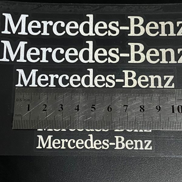 Наклейки на суппорт Mercedes белые 426115 фото