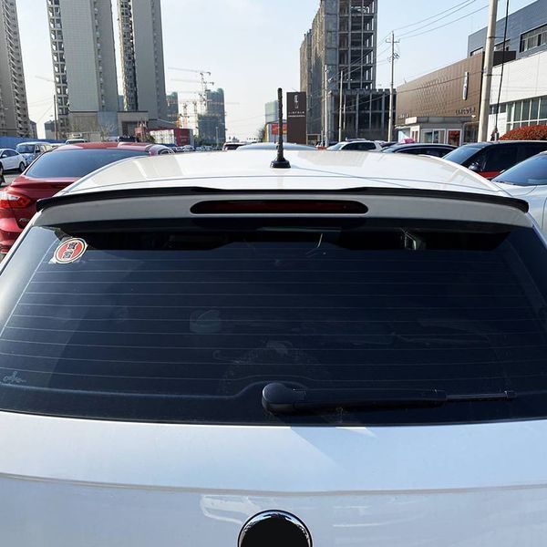 Спойлер на машину Volkswagen Polo 2019- черный глянец 354937 фото