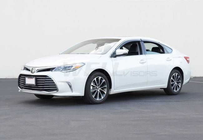 Дефлектори вікон для Toyota Avalon 2013-2018 з хром молдингом WELLvisors 3-847TY050 162716 фото