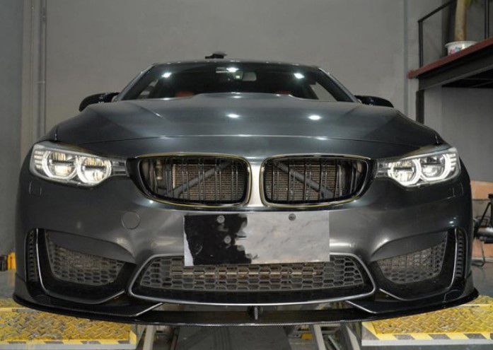 Карбоновий дифузор переднього бамперу для BMW M3 F80, M4 F82 2013- під замовлення Carbon358342 358342 фото