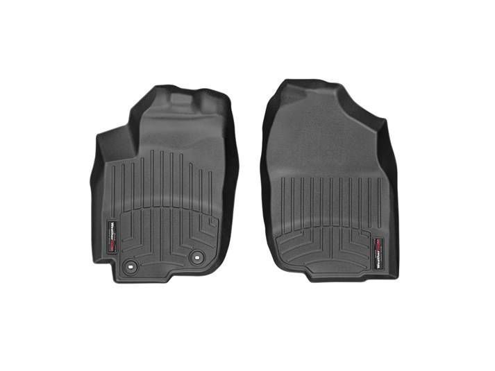 3D килимки для Toyota RAV4 2013-2018 чорні передні WeatherTech 445101 46893 фото