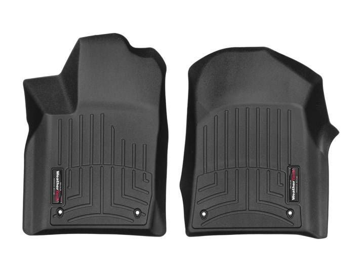 3D коврики для Jeep Grand Cherokee, Dodge Durango 2015-2016 черные передние WeatherTech 448751 182504 фото