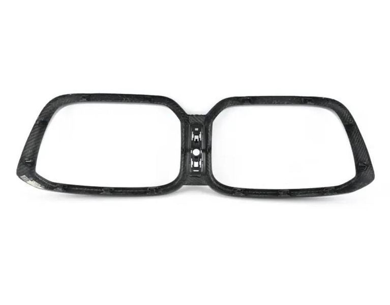 Рамка решітки радіатора для BMW X3 G01, X4 G02 2017- M Performance карбон оригінал 51719628252 424887 фото Рамка решітки радіатора для BMW X3 G01, X4 G02 2017- M Performance карбон оригінал 51719628252 424887 фото