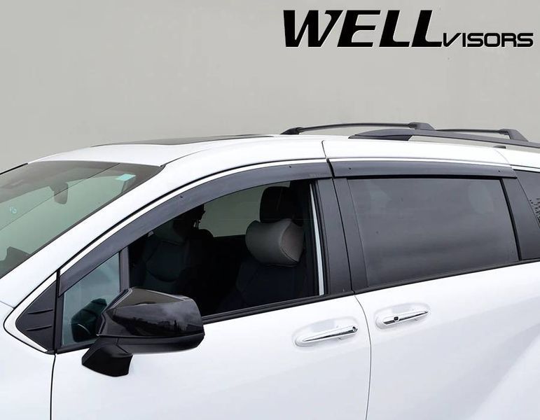 Дефлектори вікон для Toyota Sienna 2021- Premium Series WELLvisors 3-847TY064 356662 фото
