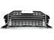 Решетка радиатора на Audi Q3 2014-2018 в стиле SQ3 Chrome Black 429958 фото 2