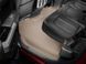 3D килимки для Ford F-150 2014-2020, 2021- SuperCrew бежеві задні Bucket Seating WeatherTech 456972 141183 фото 2