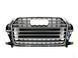 Решетка радиатора на Audi Q3 2014-2018 в стиле SQ3 Chrome Black 429958 фото 1