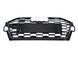 Решітка радіатора на Audi A4 B9 2019- стиль S4 Full Black Gloss 429953 фото 4