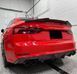 Спойлер на Audi A5 2017-2024 M4 style чорний глянець 431151 фото 12