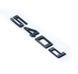 Автологотип емблема напис BMW 540d Black Shadow Edition 422843 фото 2