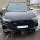 Автологотип черная эмблема Audi Q8 4M 2018- Black Edition в решетку радиатора 4m8071801 232884 фото 3