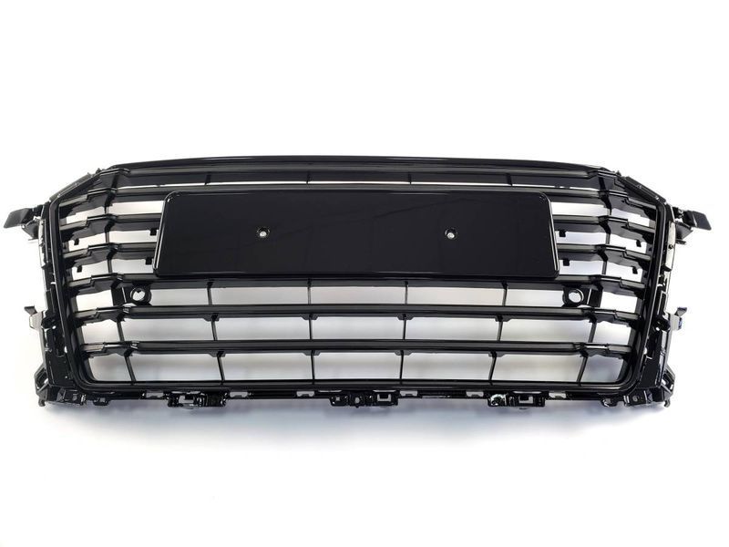Решетка радиатора на Audi TT 2014-2018 в стиле TTS Black 427430 фото