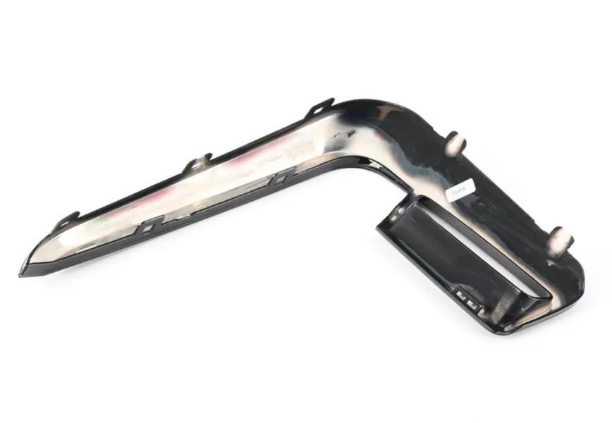 Накладка переднего бампера на BMW 7 Series G11, G12 2019- оригинал 51118079588 423649 фото
