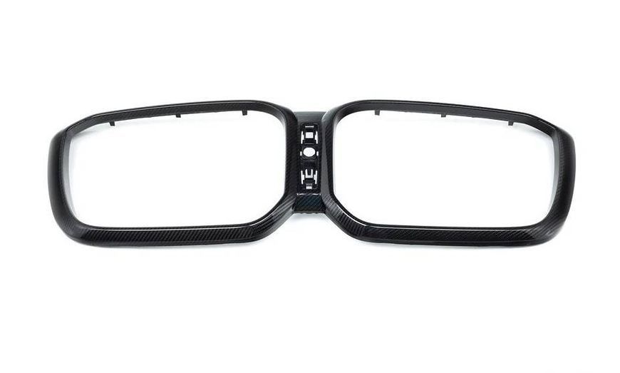 Рамка решітки радіатора для BMW X3 G01, X4 G02 2017- M Performance карбон оригінал 51719628252 424887 фото Рамка решітки радіатора для BMW X3 G01, X4 G02 2017- M Performance карбон оригінал 51719628252 424887 фото