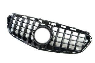 Решетка радиатора на Mercedes E-class W212 2013-2016 GT Black 427653 фото